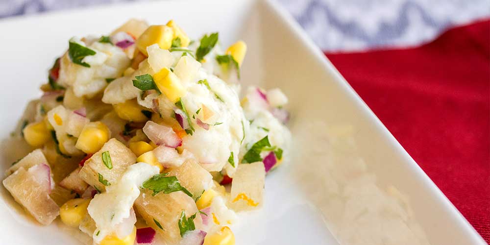 Halibut Ceviche with Yacon Root Marx Foods Blog