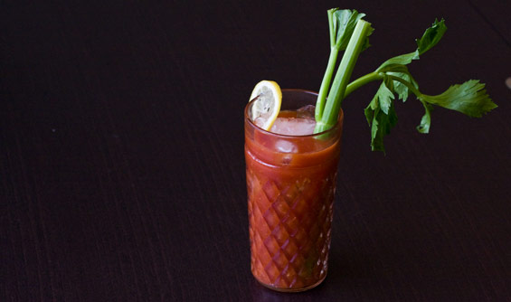 bloody mary. Wasabi Bloody Mary
