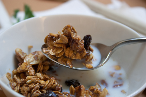 Spelt Granola Bowl