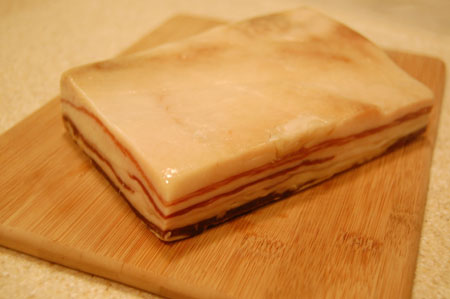 Mangalitsa slab bacon