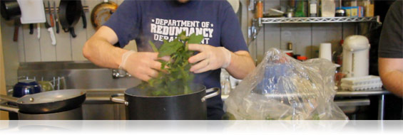 Blanching Nettles