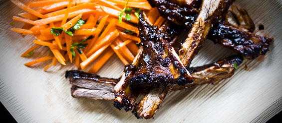 braised wild boar spare ribs