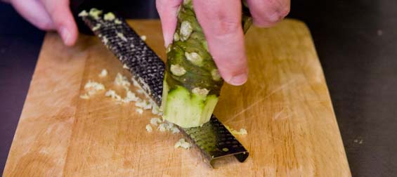 grating-fresh-wasabi