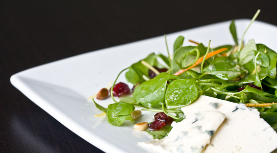 Wild Miner's Lettuce Salad