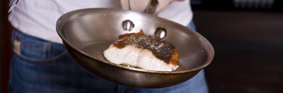 how to pan sear fish