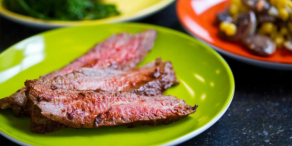 Ancho Rub Flank Steak