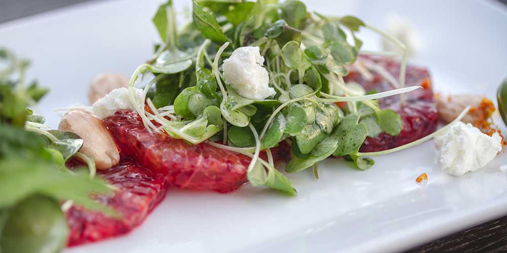 Blood Orange & Microgreen Salad