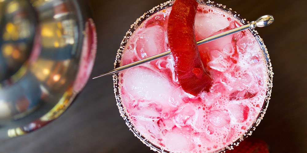 Cocktail Recipe: “Cinnamon Beet Fizz”