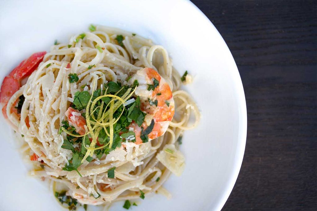 light lemon sauce for shrimp pasta