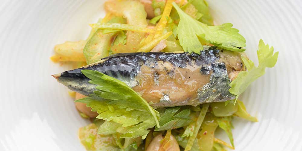 Mackerel Salad Tapa