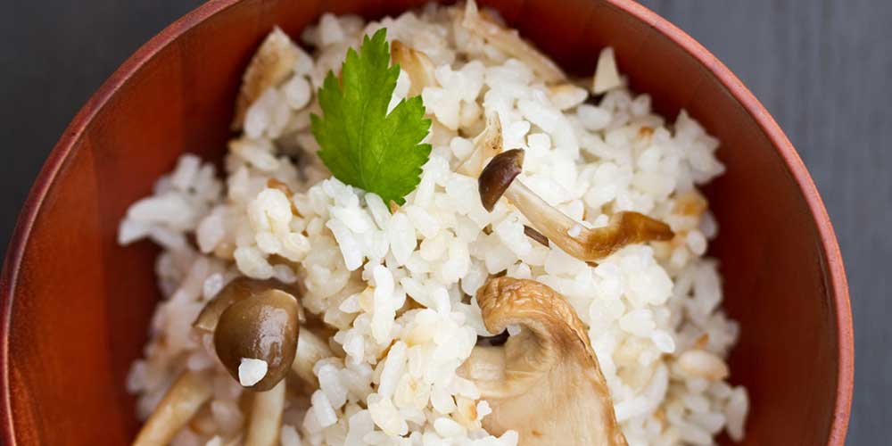 Matsutake Mushroom Rice