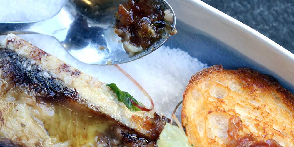 Roasted Bone Marrow Appetizer