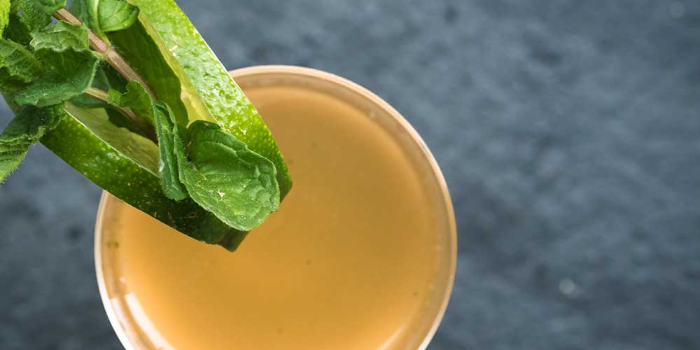 Rum & Mint Shrub Cocktail
