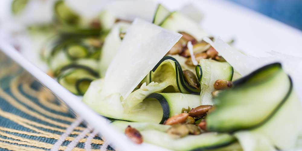 Shaved Zucchini Salad