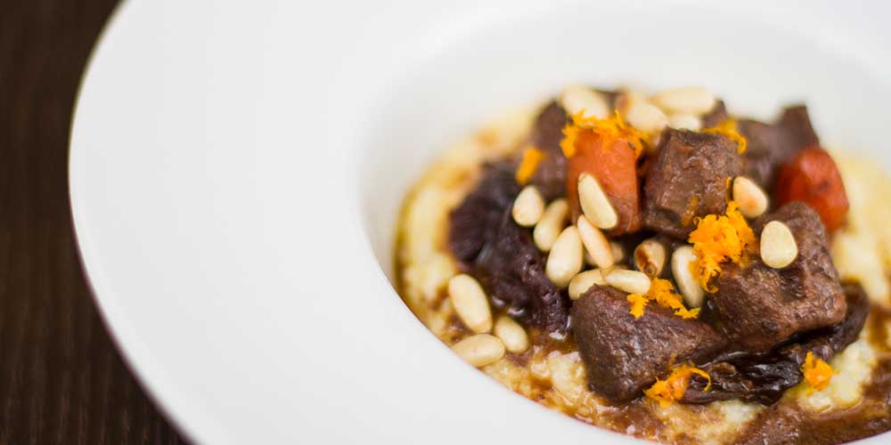 Venison Stew with Prunes and Oranges