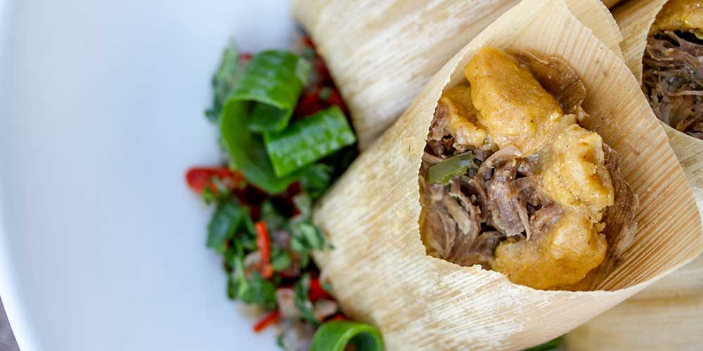 Wild Boar & Wagyu Oil Tamales